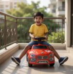 BMW Kids Ride-On Push Car - Image 2
