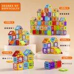 Colorful Building Brick House Set for Kids