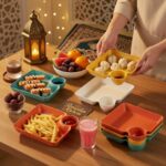 Snack & Sauce Serving Plate