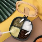 Kitchen Spice Box with Spoon