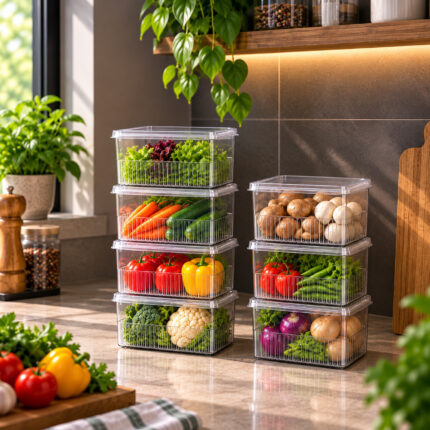 Fridge organiser box